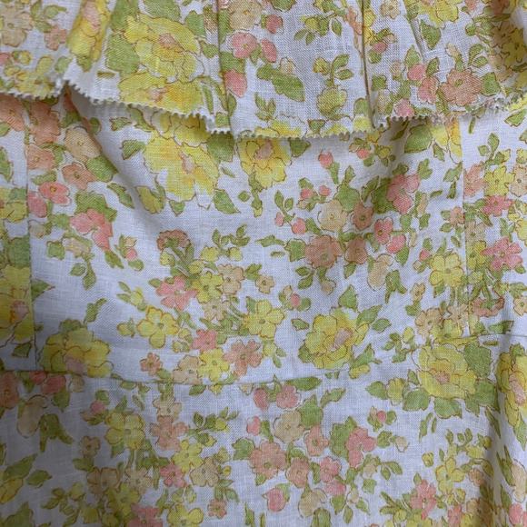 Zimmerman Goldie Ruffle Floral Midi Dress Women’s size 3 or US 8 - Picture 13 of 16
